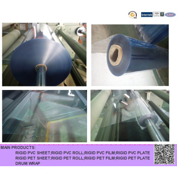 Blister Clear Rigid PVC Film, Mircon Transparent PVC Film for Blister Packing